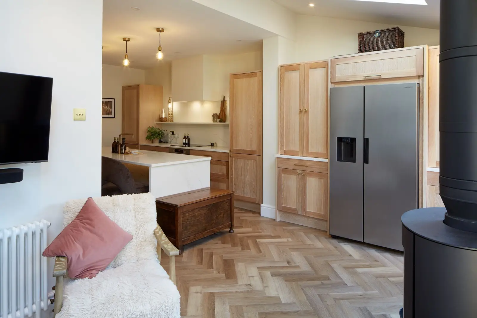 Kitchen & Living Space Transformation image 3