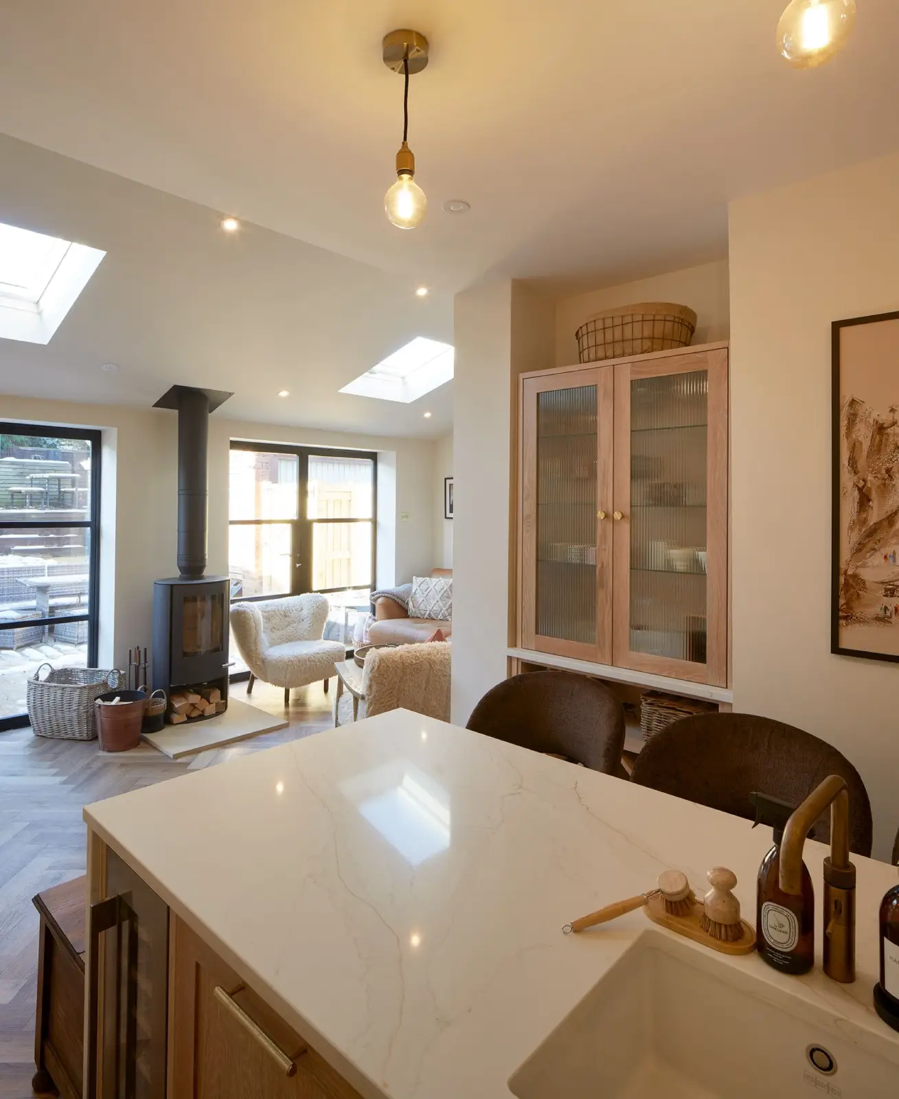 Kitchen & Living Space Transformation image 5